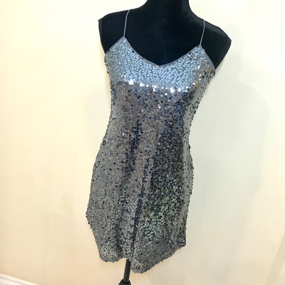 EXPRESS SEQUIN DRESS - Picture 3 of 8